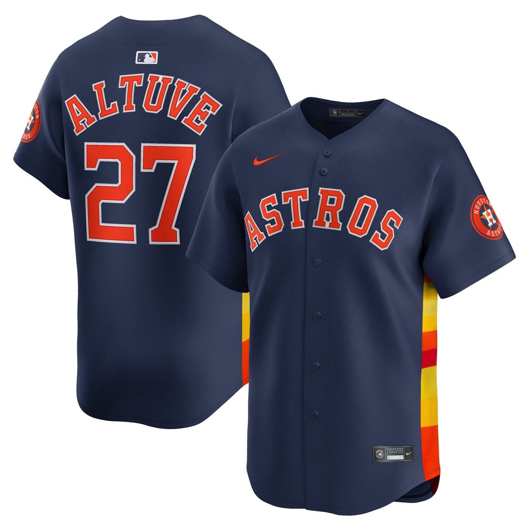Jose Altuve Houston Astros Nike Alternate Limited Player Jersey - Navy | MLB Fan Gear