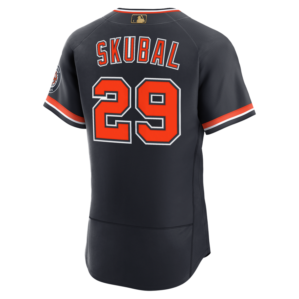 Tarik Skubal Detroit Tigers Nike Alternate MLB Awards Authentic Jersey - Navy | Fan Gear