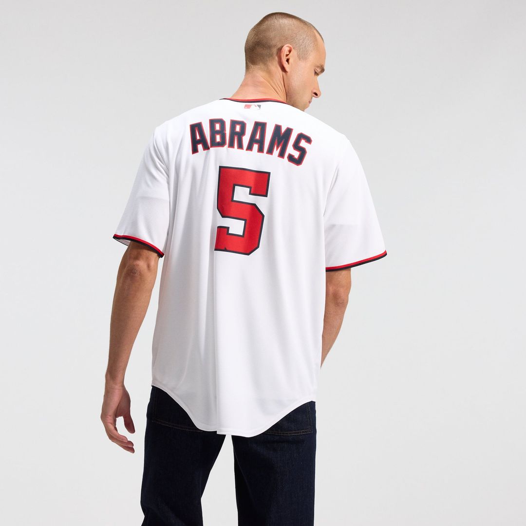 CJ Abrams Washington Nationals Nike Home Replica Jersey - White | MLB Fan Gear