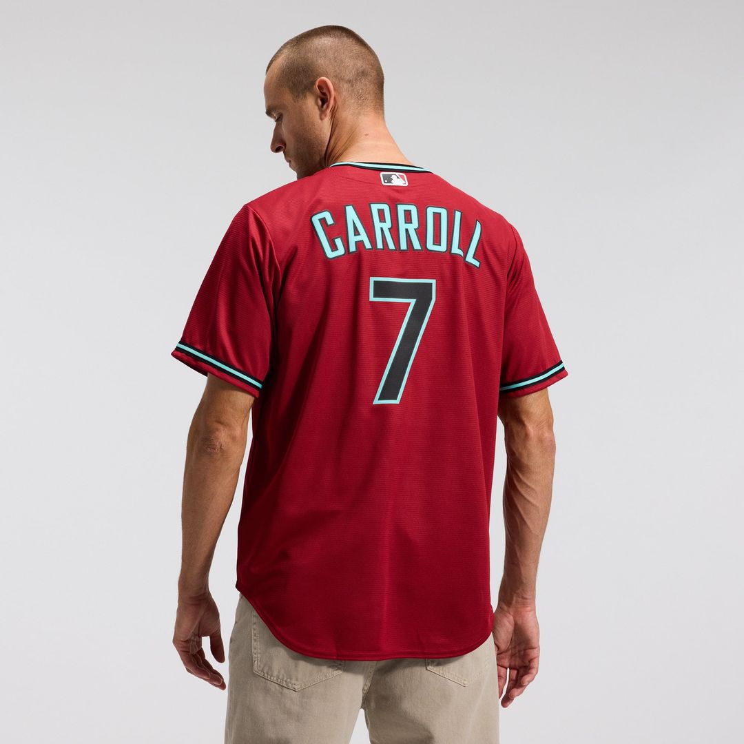 Corbin Carroll Arizona Diamondbacks Nike Alternate Replica Jersey - Black | MLB Fan Gear