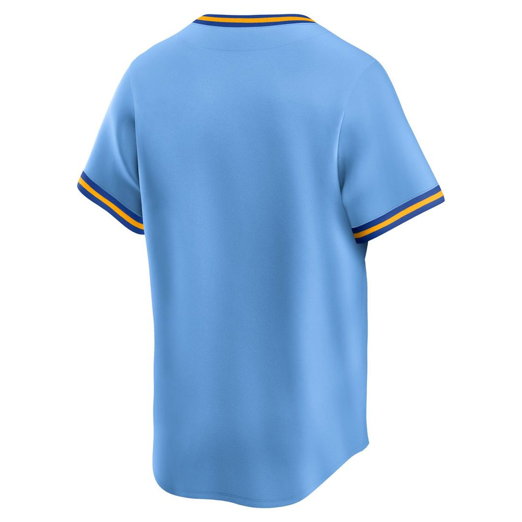 Milwaukee Brewers Nike Cooperstown Collection Limited Jersey - Light Blue | MLB Fan Gear