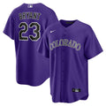 Kris Bryant Colorado Rockies Nike Alternate Replica Player Jersey - Purple | MLB Fan Gear