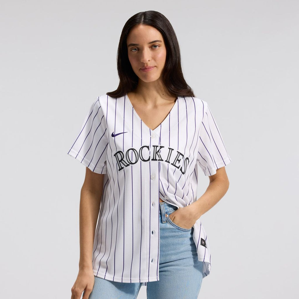 Colorado Rockies Nike Women's Home Replica Team Jersey - White | MLB Fan Gear