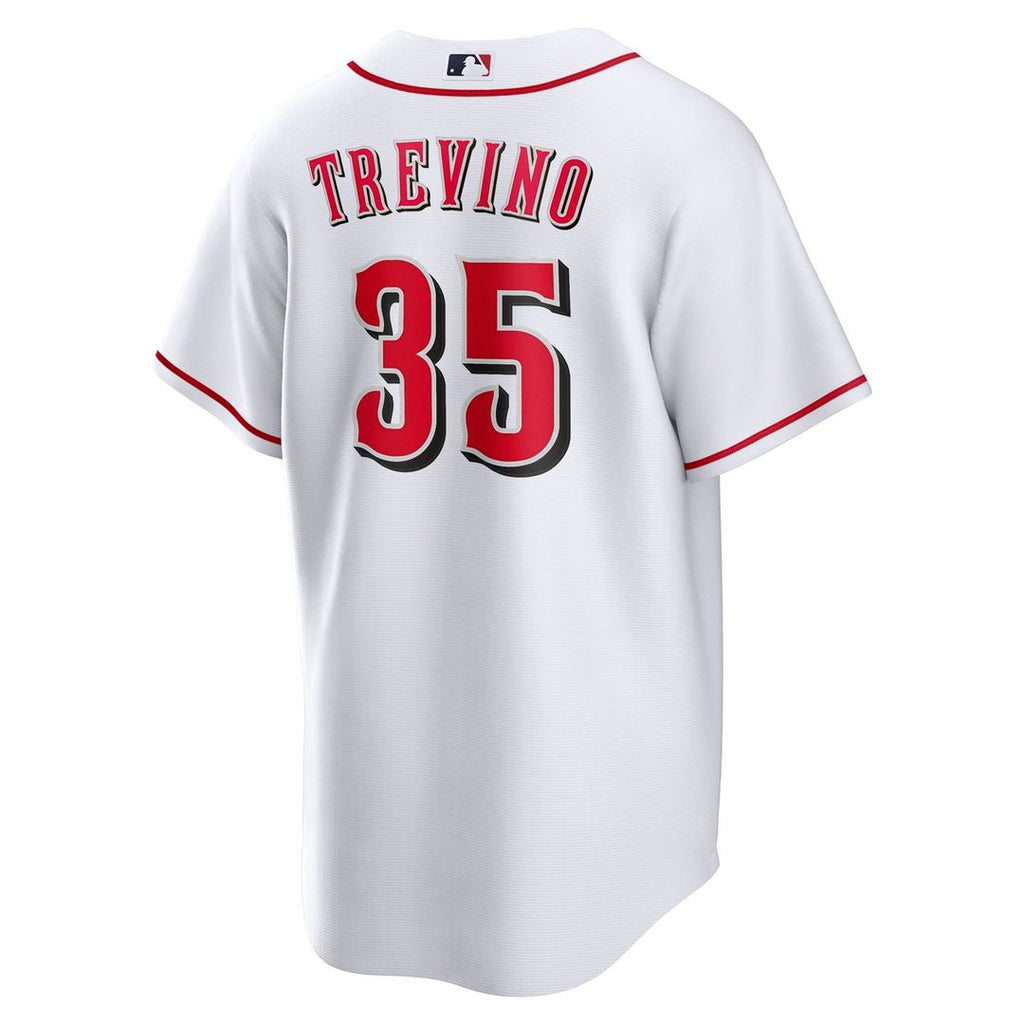 Jose Trevino Cincinnati Reds Nike Home Replica Jersey - White | MLB Fan Gear