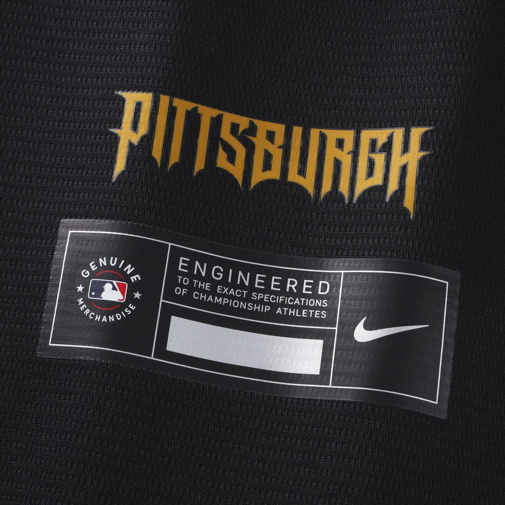 Bryan Reynolds Pittsburgh Pirates Nike 2026 City Connect Stadium Jersey - Black | MLB Fan Gear
