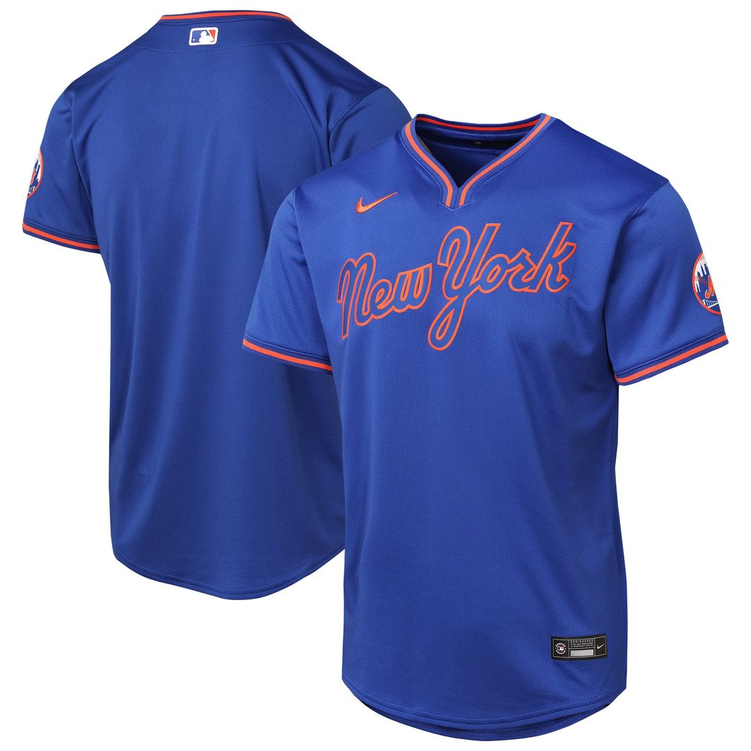 New York Mets Youth Road Limited Jersey - Gray | Nike MLB Fan Gear