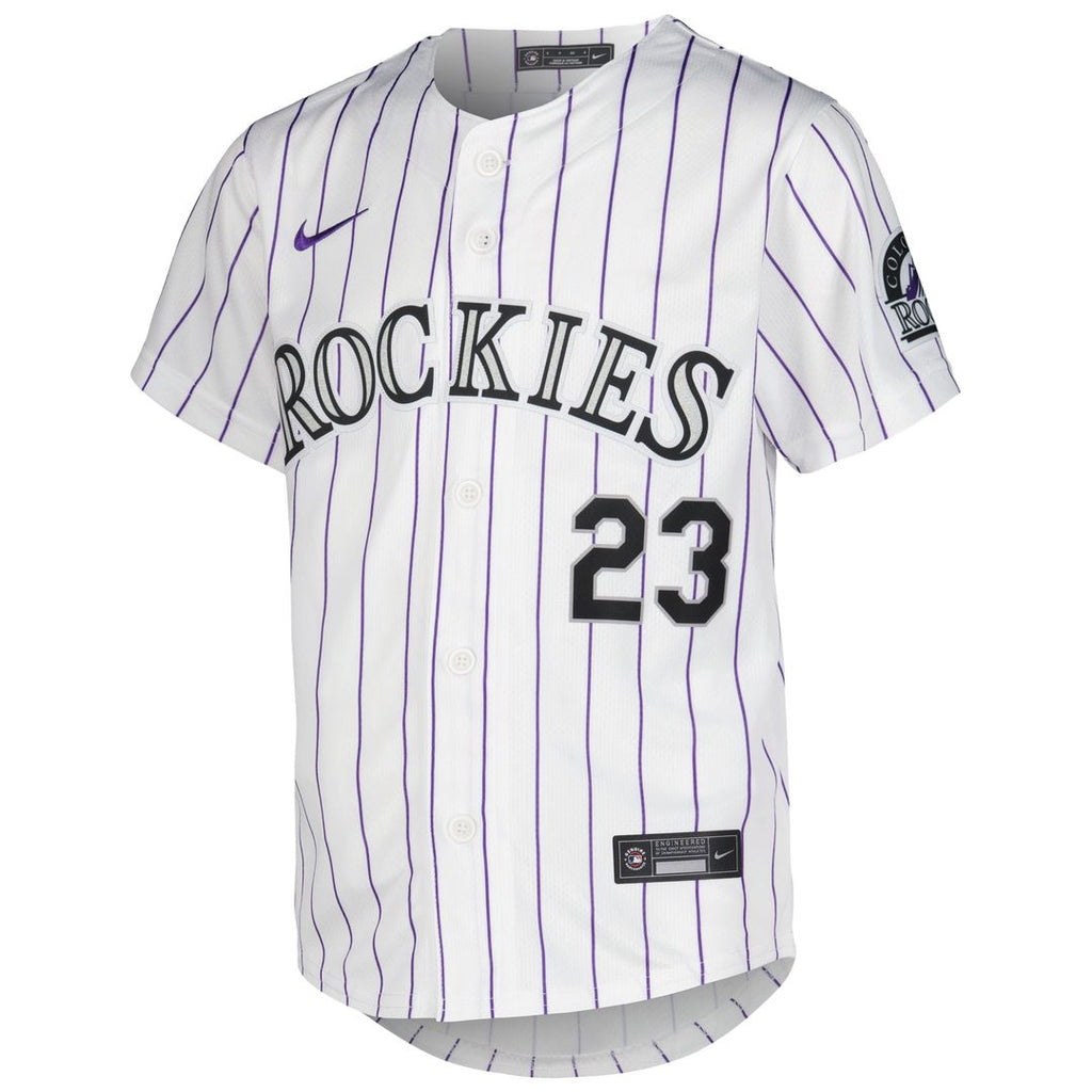 Kris Bryant Colorado Rockies Nike Youth Alternate Limited Player Jersey - Purple | MLB Fan Gear