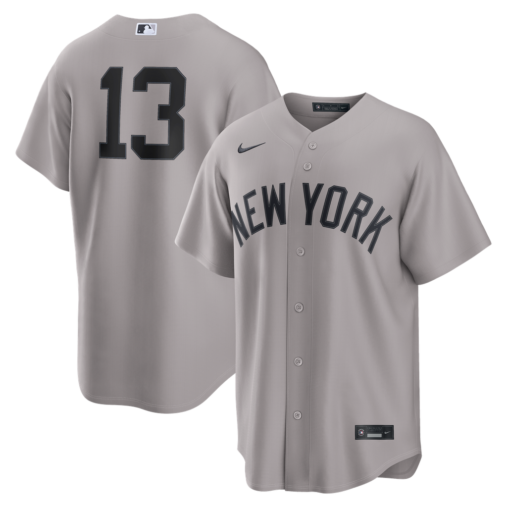 Jazz Chisholm Jr. New York Yankees Nike Road Replica Jersey - Gray | MLB Fan Gear