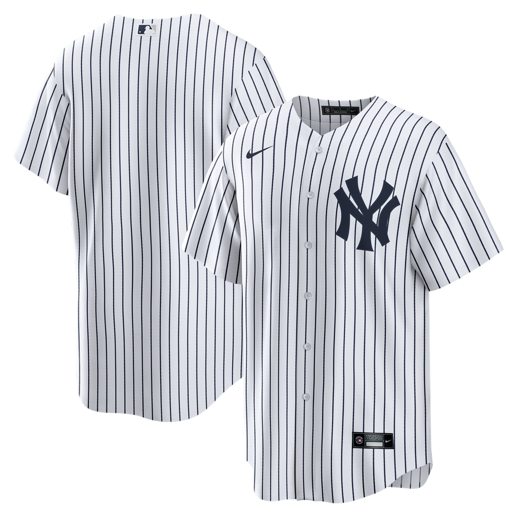 New York Yankees Nike Home Big & Tall Replica Jersey - White | MLB Fan Gear