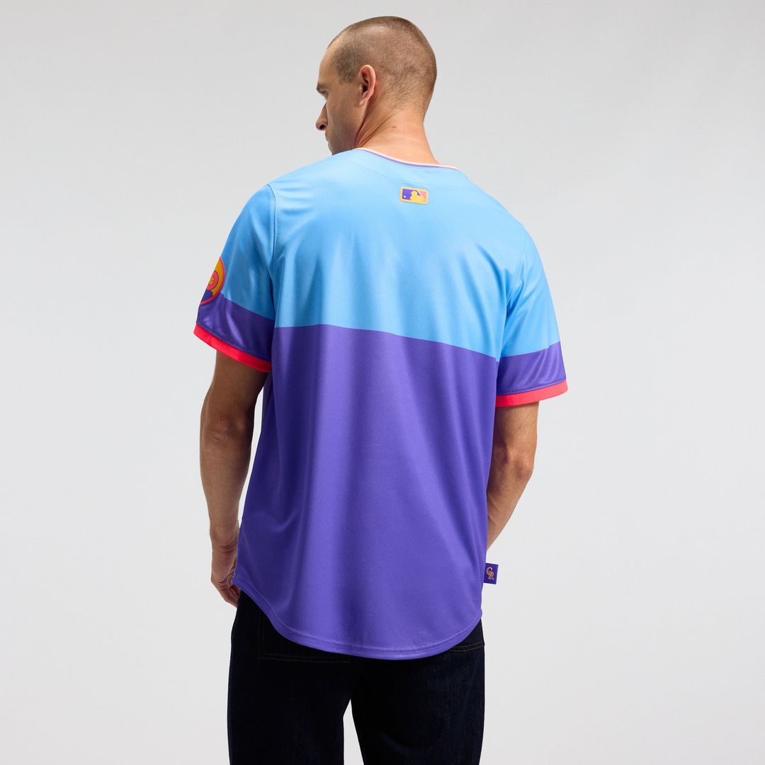 Colorado Rockies Nike 2025 City Connect Limited Jersey - Purple/ Light Blue | MLB Fan Gear