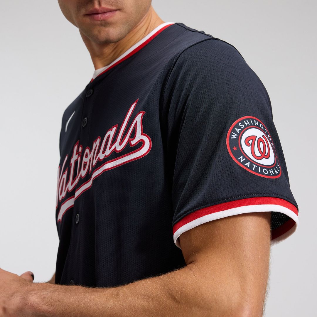 James Wood Washington Nationals Nike Alternate Limited Player Jersey - Navy | MLB Fan Gear