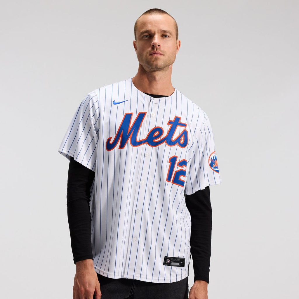 Francisco Lindor New York Mets Nike Home Limited Jersey - White | MLB Fan Gear