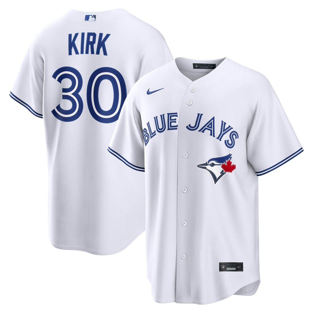 Alejandro Kirk Toronto Blue Jays Nike Home Replica Jersey - White | MLB Fan Gear