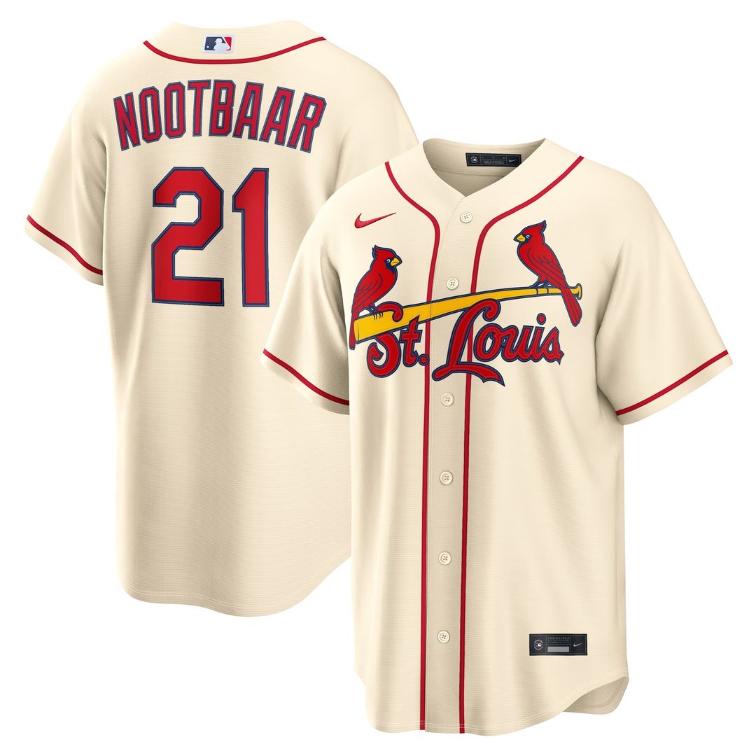 Lars Nootbaar St. Louis Cardinals Nike Alternate Replica Jersey - Light Blue | MLB Fan Gear