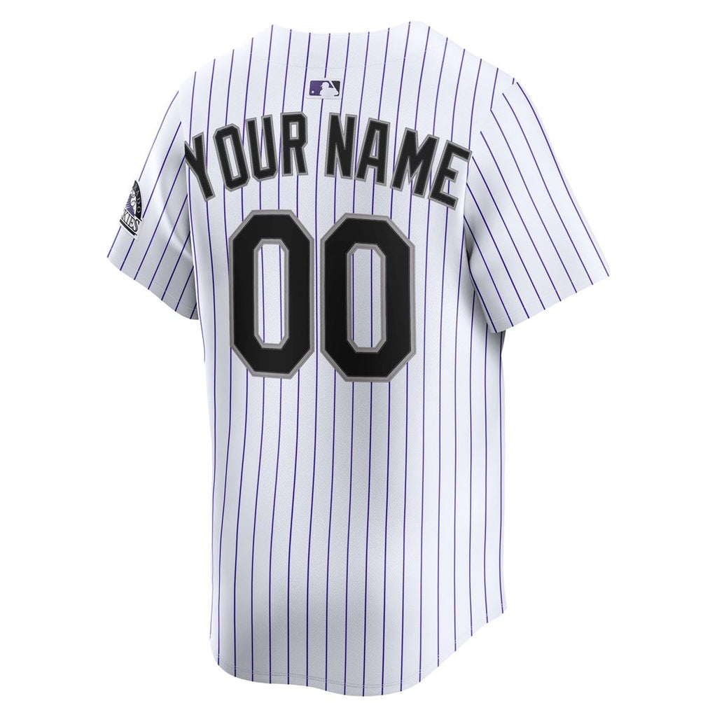 Colorado Rockies Nike Home Limited Custom Jersey - White | MLB Fan Gear