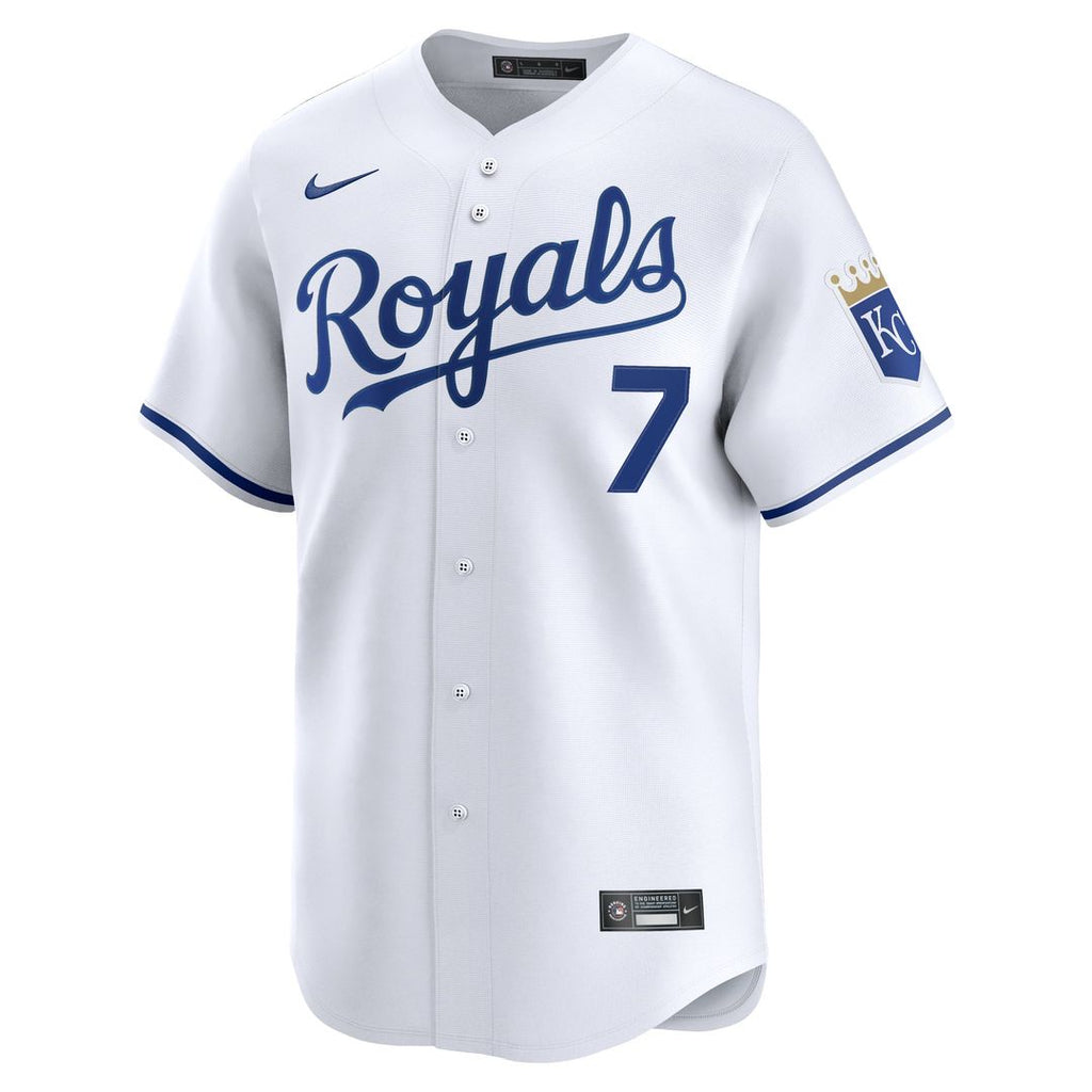 Bobby Witt Jr. Kansas City Royals Nike Home Limited Player Jersey - White | MLB Fan Gear