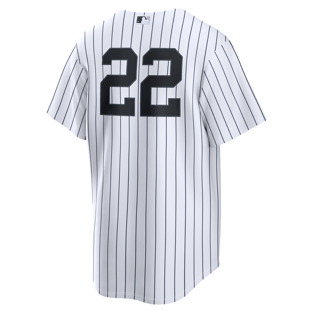 Ben Rice New York Yankees Nike Home Replica Jersey - White | MLB Fan Gear