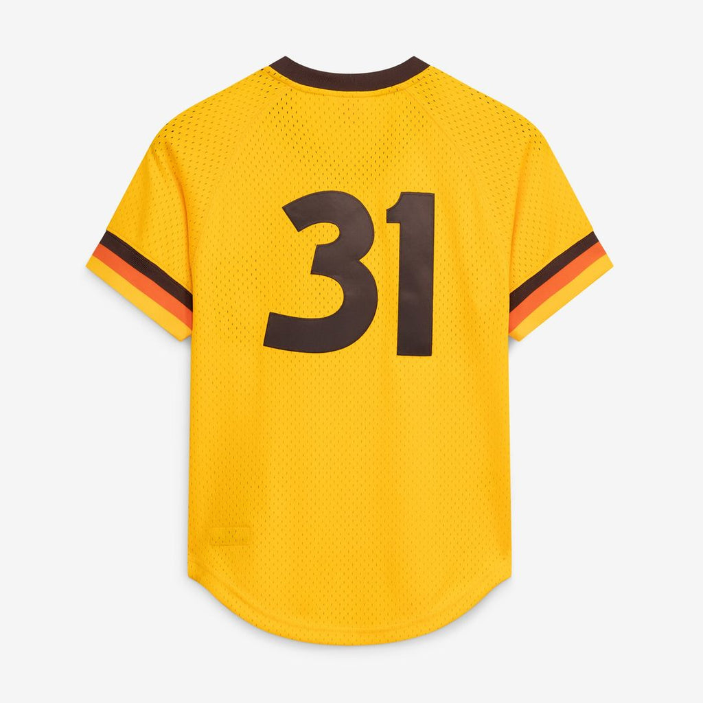 Dave Winfield San Diego Padres Mitchell & Ness Authentic Batting Practice Jersey - Gold | MLB Fan Gear
