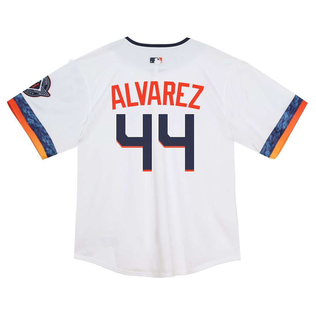 Yordan Alvarez Houston Astros Toddler City Connect 2025 Limited Jersey - White | Nike MLB Fan Gear