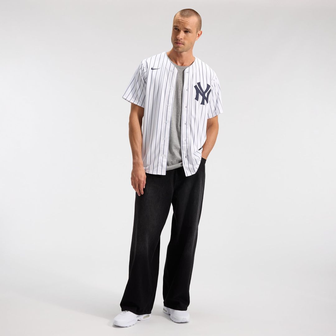 New York Yankees Nike Home Replica Team Jersey - White | MLB Fan Gear