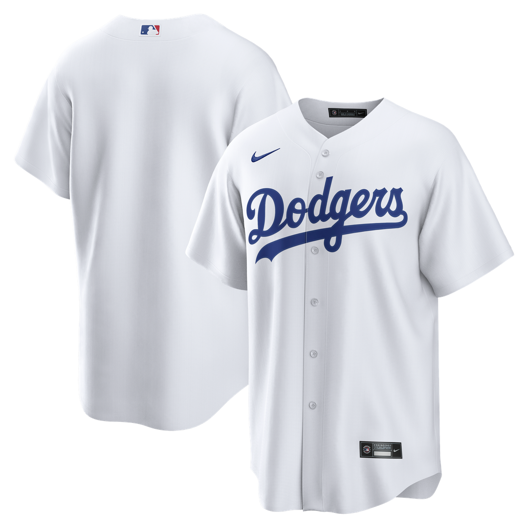 Los Angeles Dodgers Nike Home Replica Jersey - White | MLB Fan Gear