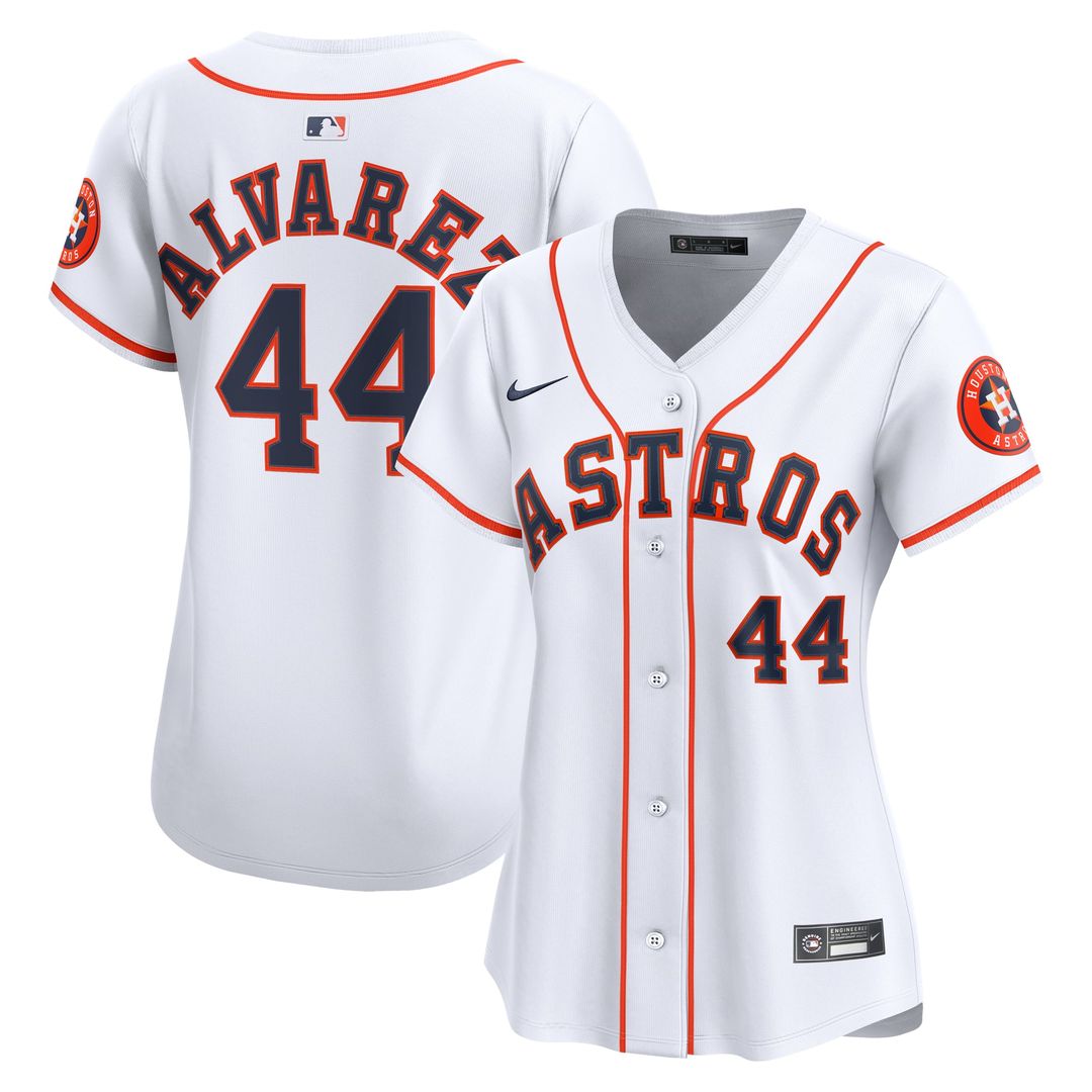 Yordan Alvarez Houston Astros Nike Women's Home Limited Player Jersey - White | MLB Fan Gear