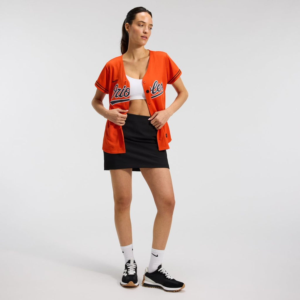Adley Rutschman Baltimore Orioles Nike Women's Alternate Replica Player Jersey - Orange | MLB Fan Gear