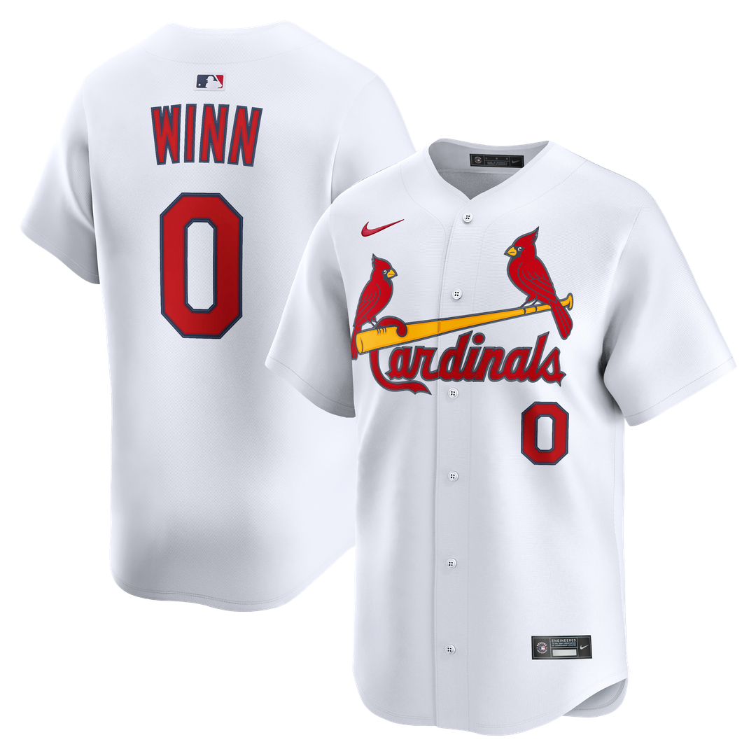 Masyn Winn St. Louis Cardinals Nike Home Limited Jersey - White | MLB Fan Gear