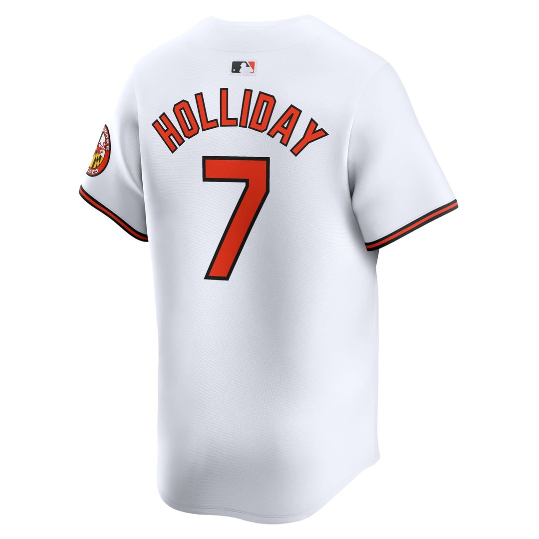 Jackson Holliday Baltimore Orioles Nike Home Limited Player Jersey - White | MLB Fan Gear