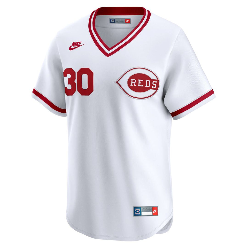 Ken Griffey Cincinnati Reds Nike Throwback Cooperstown Collection Limited Jersey - White | MLB Fan Gear