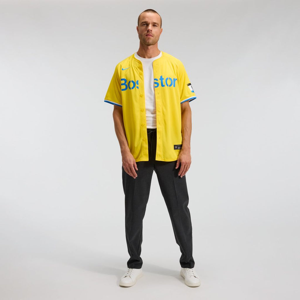 Boston Red Sox Nike City Connect Limited Jersey - Gold | MLB Fan Gear