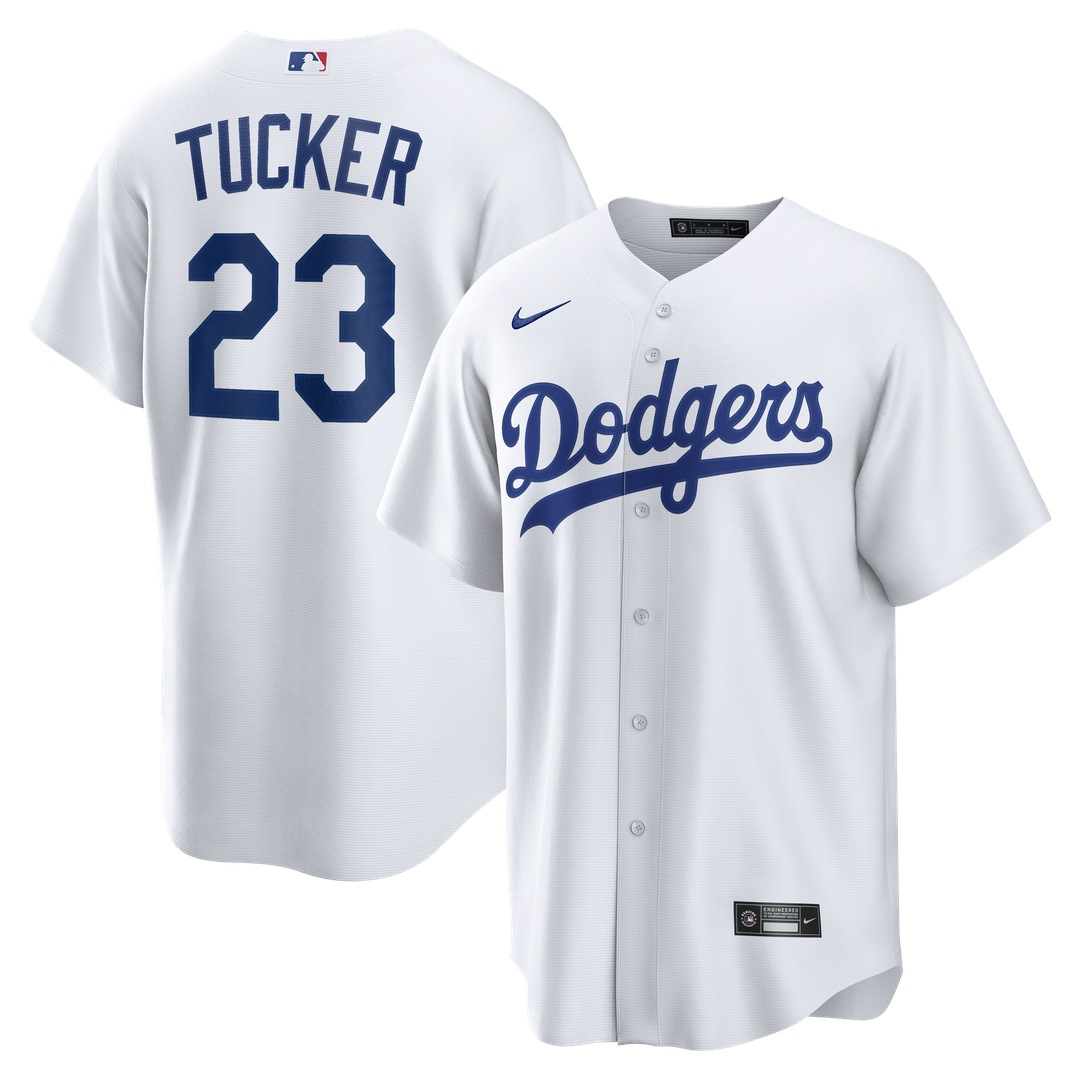 Kyle Tucker Los Angeles Dodgers Nike Home Replica Jersey - White | MLB Fan Gear