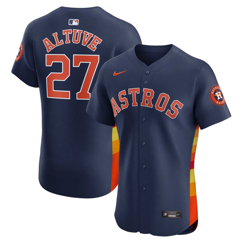 Jose Altuve Houston Astros Nike Alternate Elite Player Jersey - Navy | MLB Fan Gear