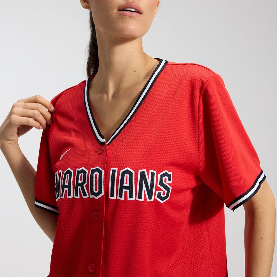 Cleveland Guardians Nike Women's Alternate Replica Jersey - Navy | MLB Fan Gear