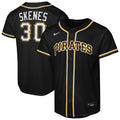 Paul Skenes Pittsburgh Pirates Nike Youth Fashion Replica Player Jersey - Black | MLB Fan Gear
