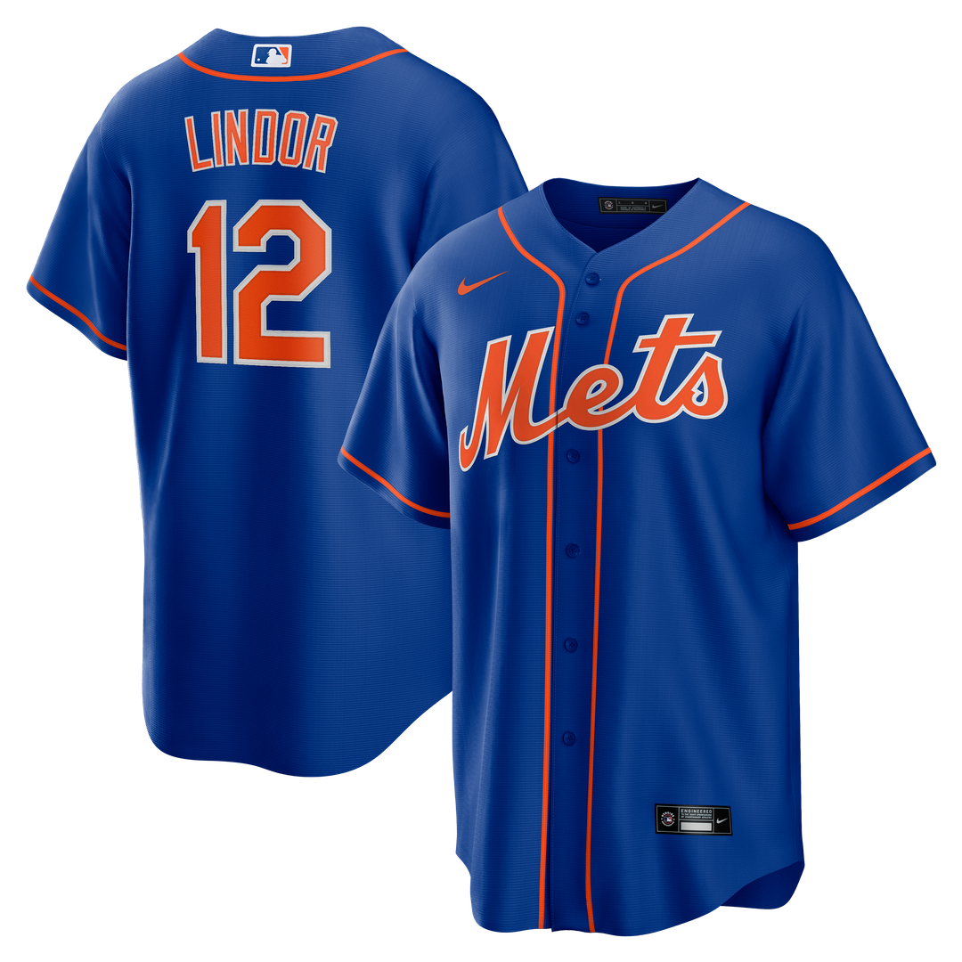 Francisco Lindor New York Mets Nike Alternate Replica Player Jersey - Royal | MLB Fan Gear