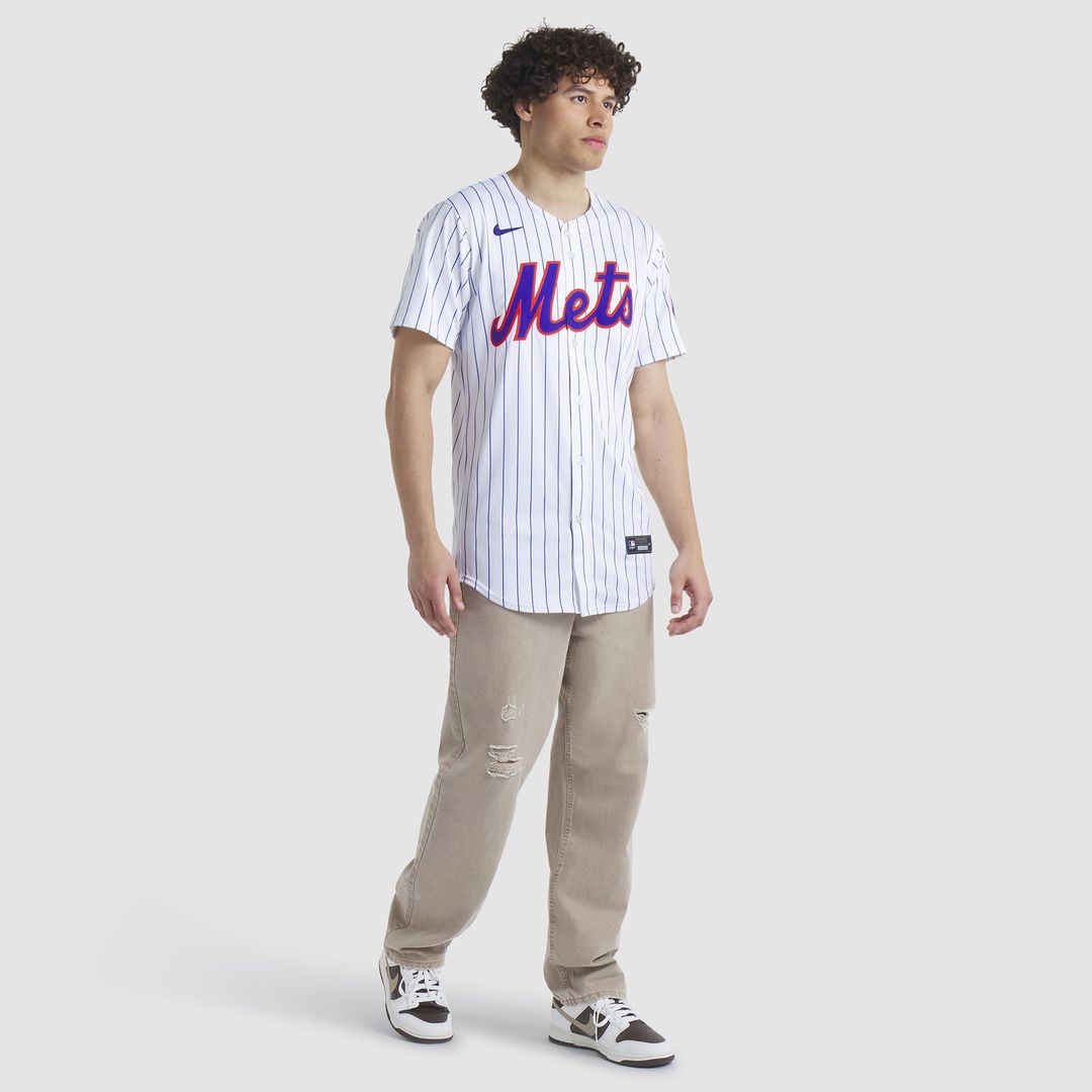 New York Mets Nike Home Replica Team Jersey - White | MLB Fan Gear