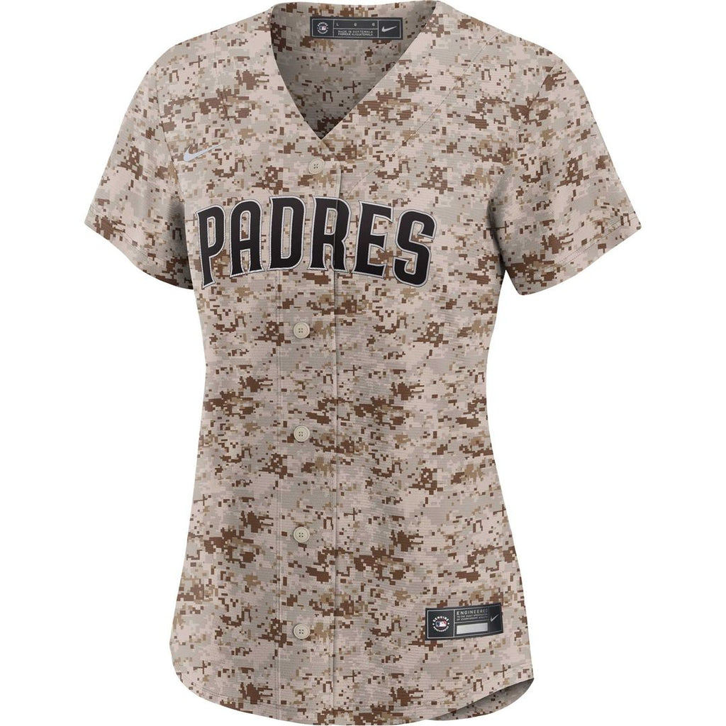 Fernando Tatis Jr. San Diego Padres Nike Women's USMC Alternate Replica Player Jersey - Camo | MLB Fan Gear