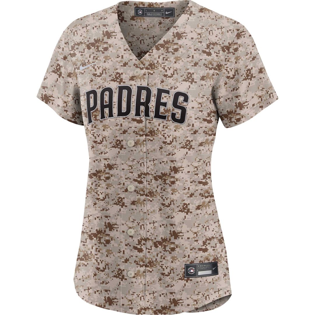 Fernando Tatis Jr. San Diego Padres Nike Women's USMC Alternate Replica Player Jersey - Camo | MLB Fan Gear