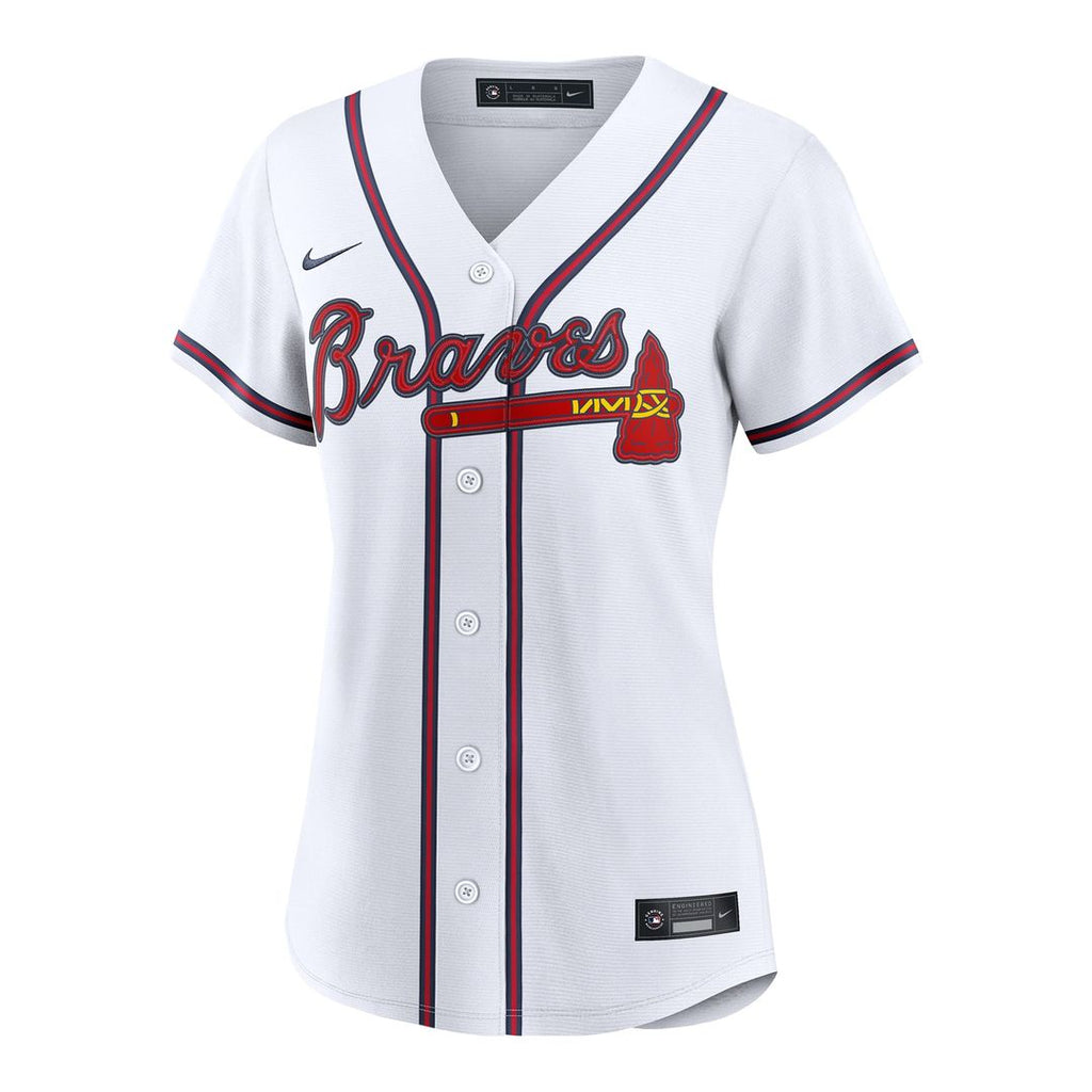 Mauricio Dubón Atlanta Braves Nike Women's Home Replica Jersey - White | MLB Fan Gear