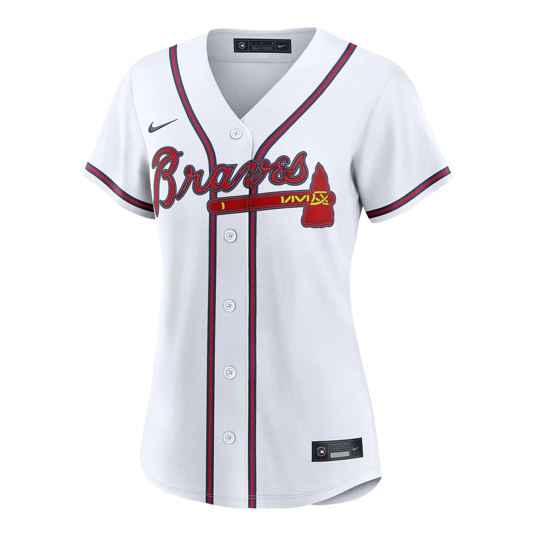 Mauricio Dubón Atlanta Braves Nike Women's Home Replica Jersey - White | MLB Fan Gear