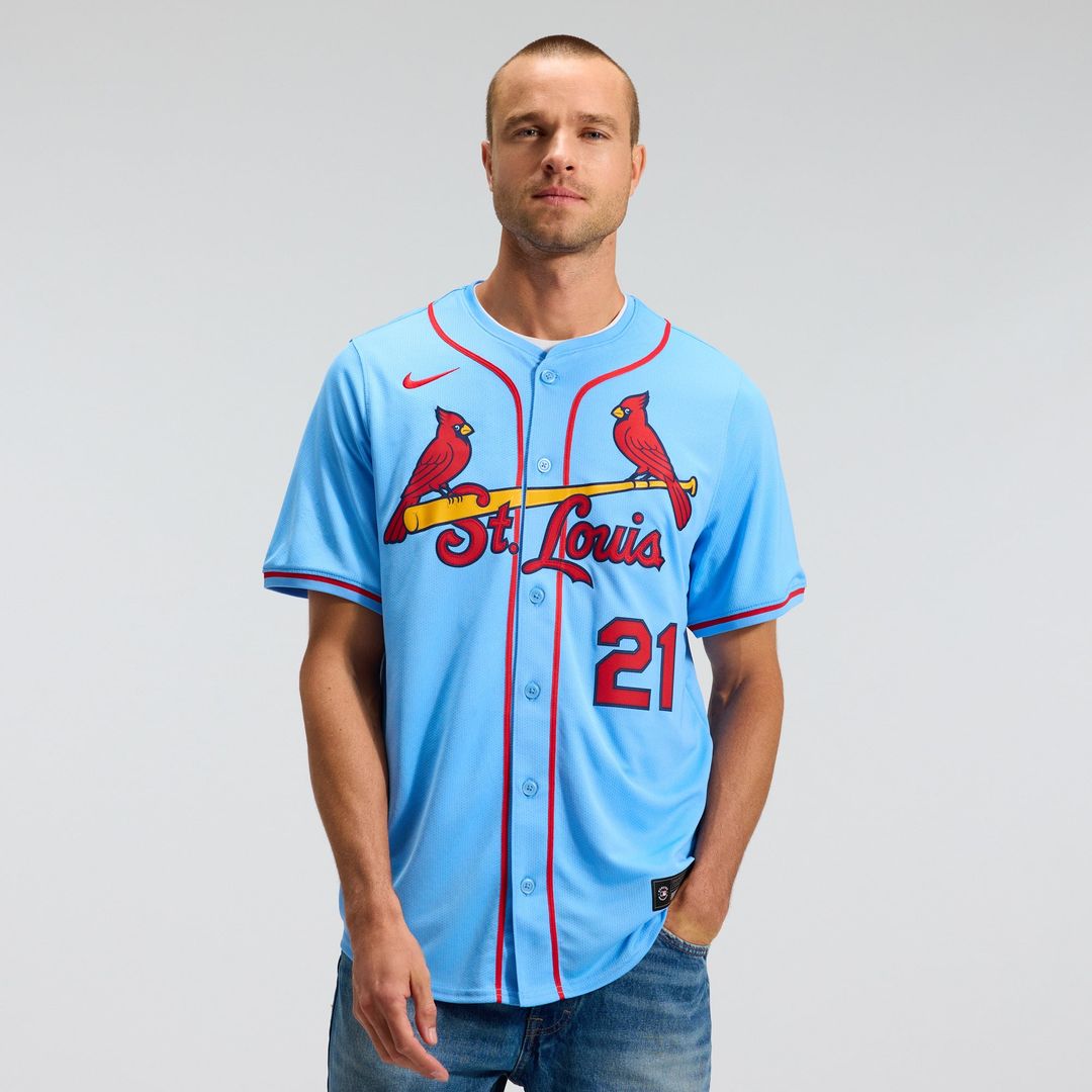 Lars Nootbaar St. Louis Cardinals Nike Alternate Limited Jersey - Light Blue | MLB Fan Gear