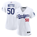 Mookie Betts Los Angeles Dodgers Nike Women's Home Stadium Jersey - White | MLB Fan Gear