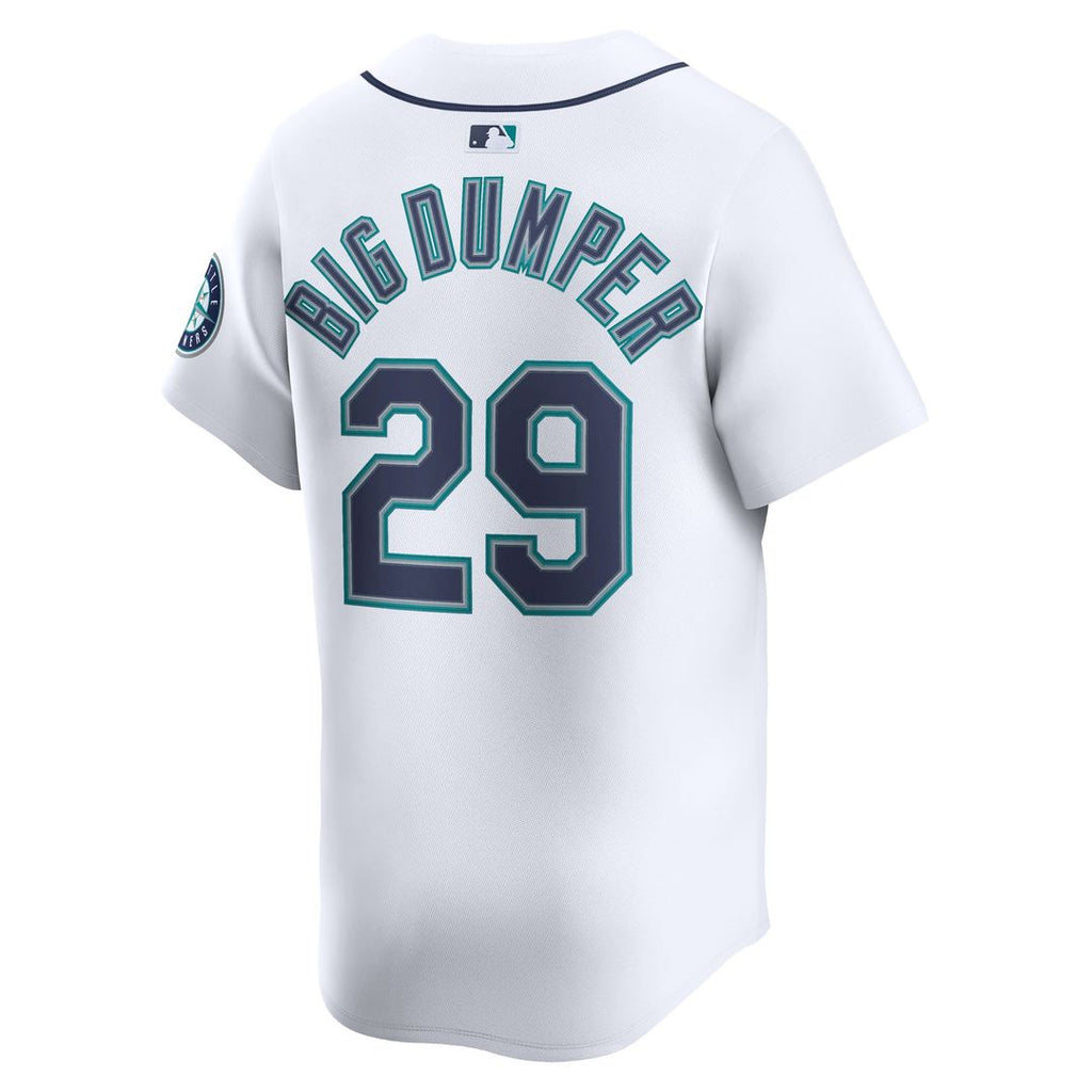 Cal Raleigh Seattle Mariners Nike Home Limited Player Jersey - White | MLB Fan Gear