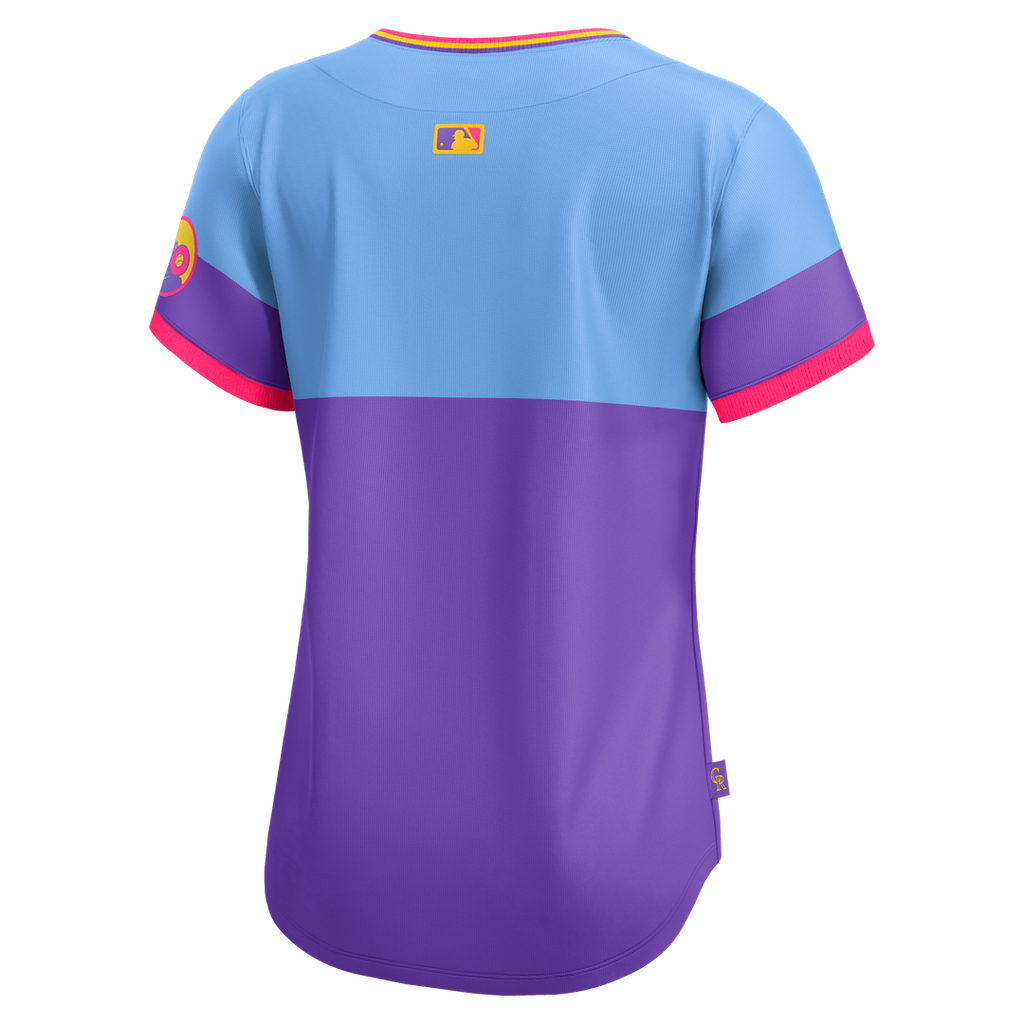 Colorado Rockies Nike Women's 2025 City Connect Limited Jersey - Purple/ Light Blue | MLB Fan Gear