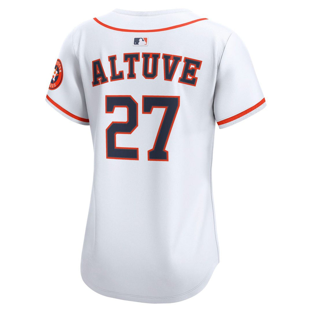 Jose Altuve Houston Astros Nike Women's Home Limited Player Jersey - White | MLB Fan Gear