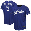Freddie Freeman Los Angeles Dodgers Nike Youth Alternate Replica Jersey - Royal | MLB Fan Gear