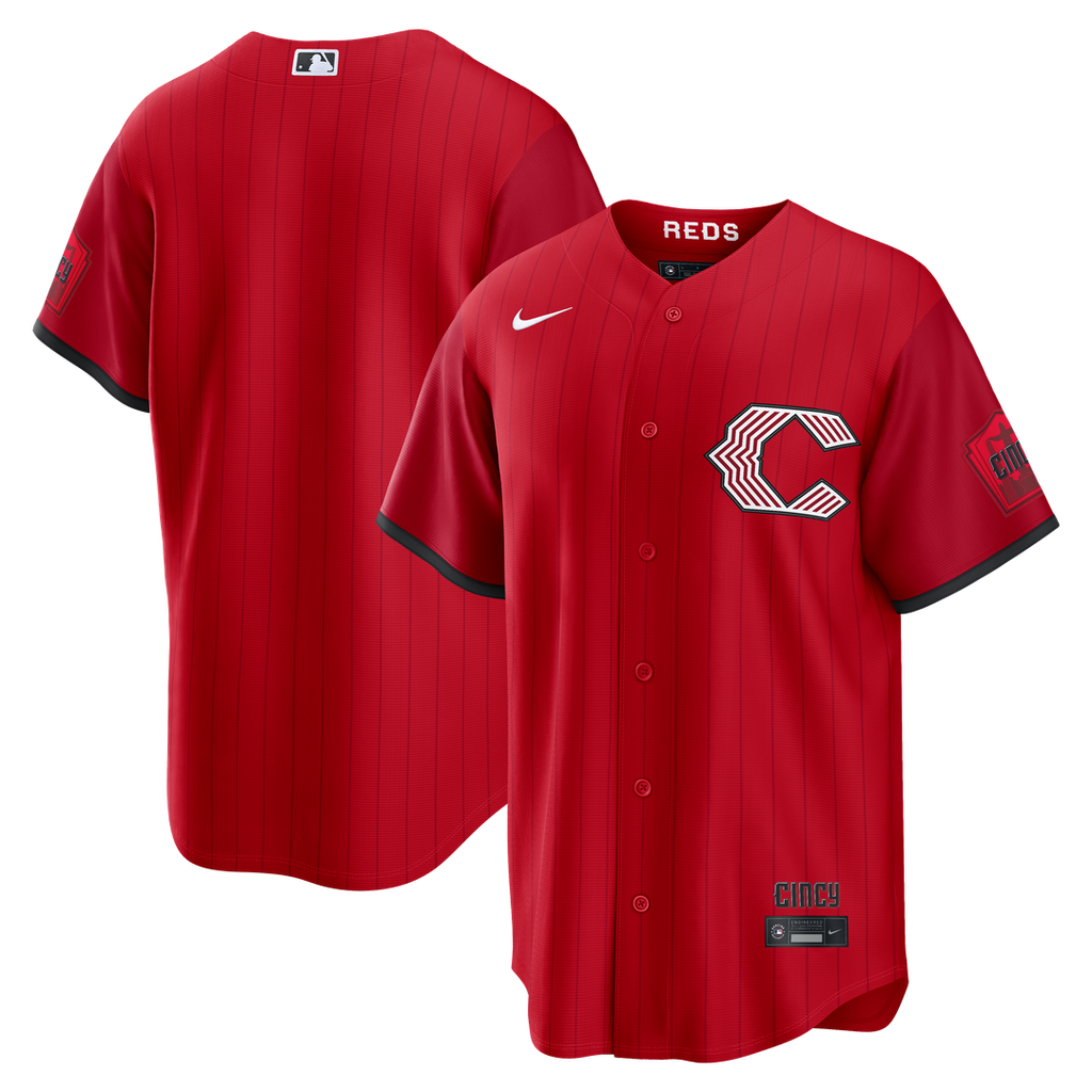 Cincinnati Reds Nike 2026 City Connect Stadium Jersey - Red | MLB Fan Gear