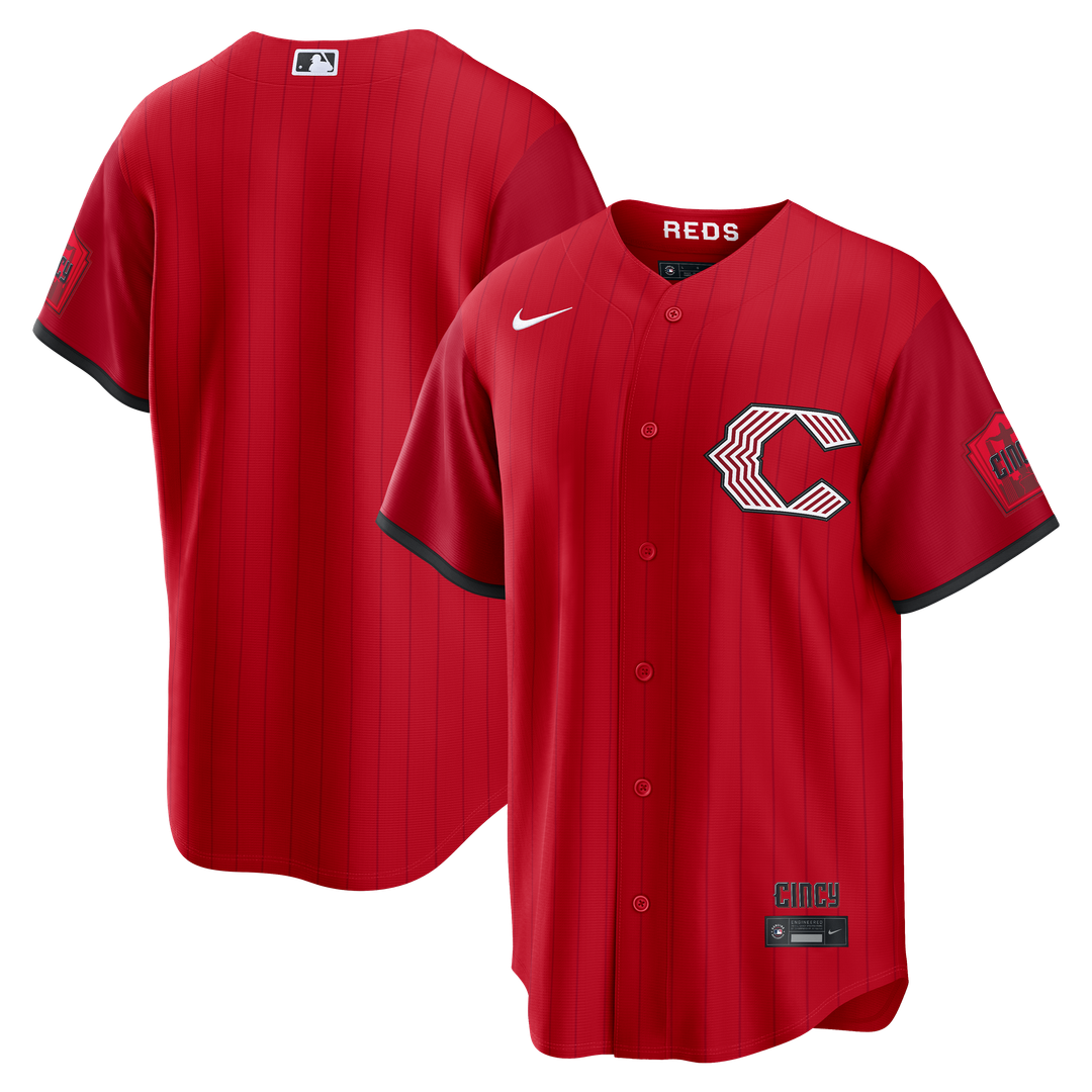 Cincinnati Reds Nike 2026 City Connect Stadium Jersey - Red | MLB Fan Gear