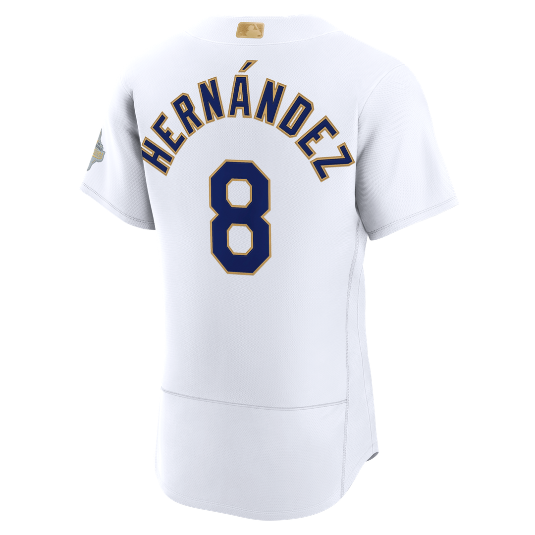 Enrique Hernández Los Angeles Dodgers Nike 2026 Gold Collection Authentic Jersey - White | MLB Fan Gear